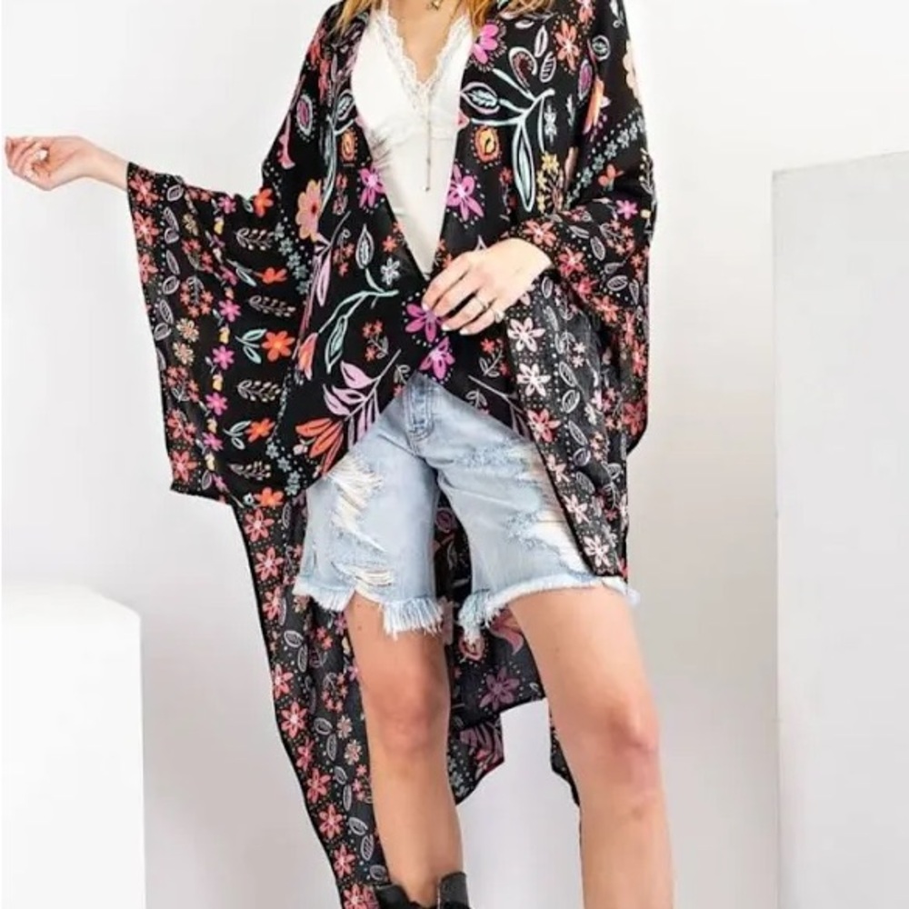 Easel Kimono Cardigan